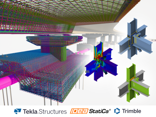 Webinar Flujo BIM | Modelado 3D y cálculo de conexiones de acero con Tekla Structures e IDEA StatiCa