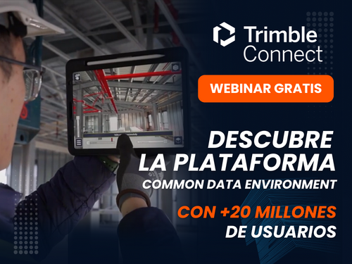 Webinar Trimble Connect | Descubre la plataforma CDE con +20 millones de usuarios